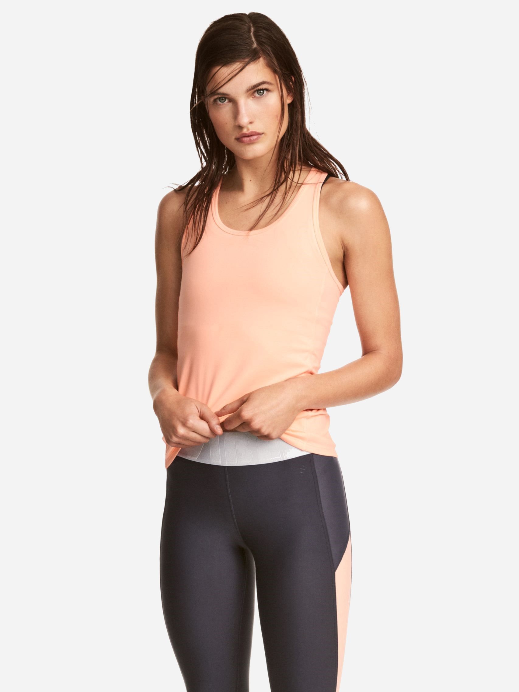 

Спортивныя майка H&M 4539886RP1 S Неоновая персиковая