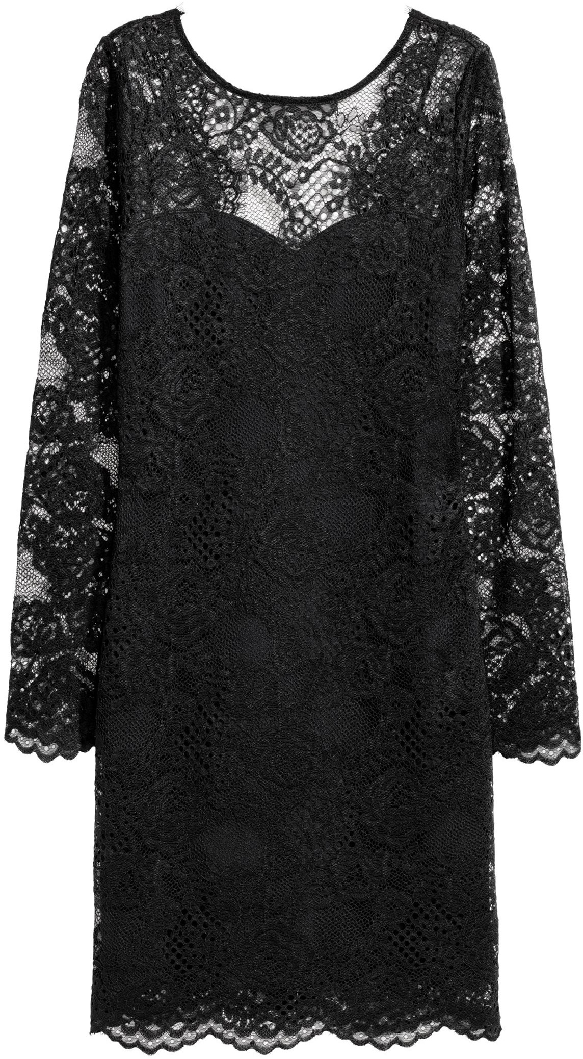 

Платье H&M 4645416RP21 44 Черное
