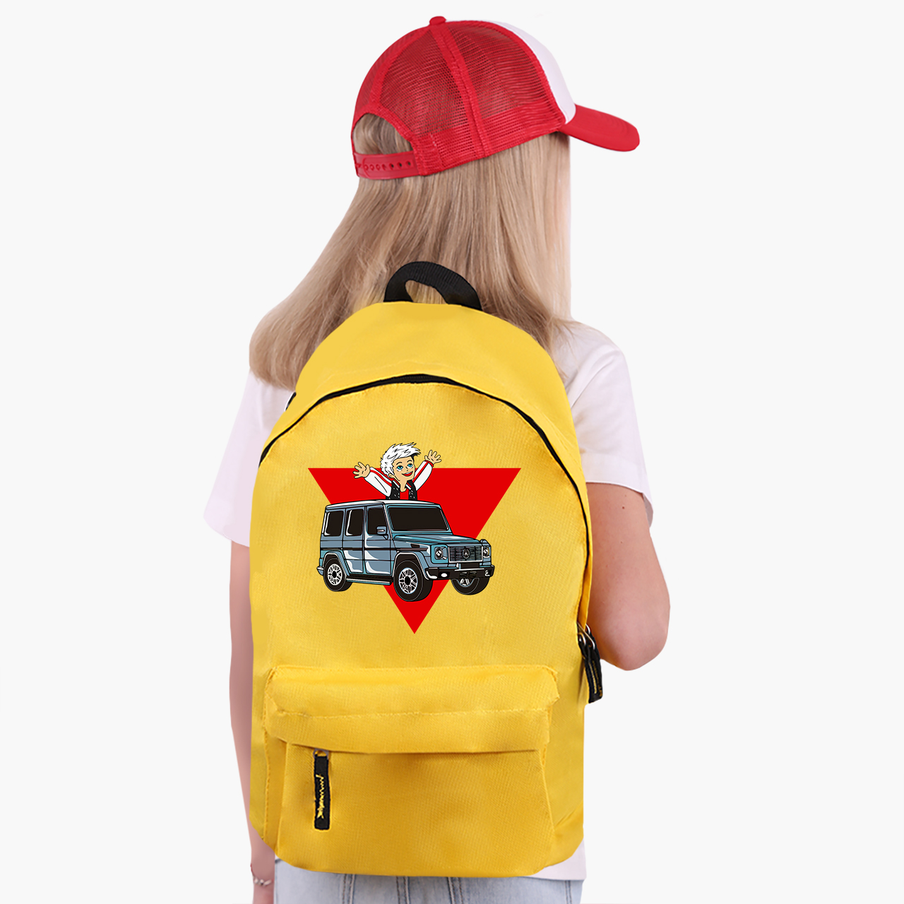 

Рюкзак детский Блогер Влад Бумага А4 (Blogger Vlad A4) (9263-2618) 17 л Желтый