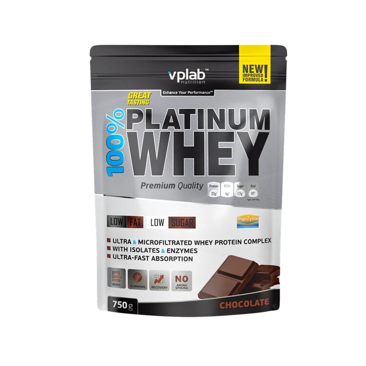 

Протеин VPLab Platinum Whey 750 г Шоколад (4384303130)