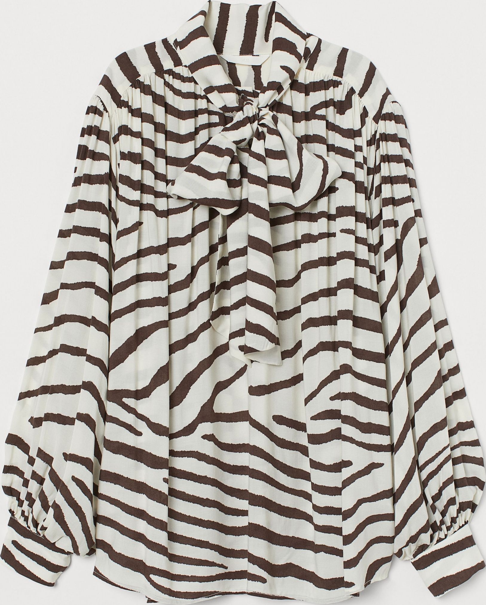 

Блузка H&M 7940940RP8  Молочная, Блузка H&M 7940940RP8 38 Молочная
