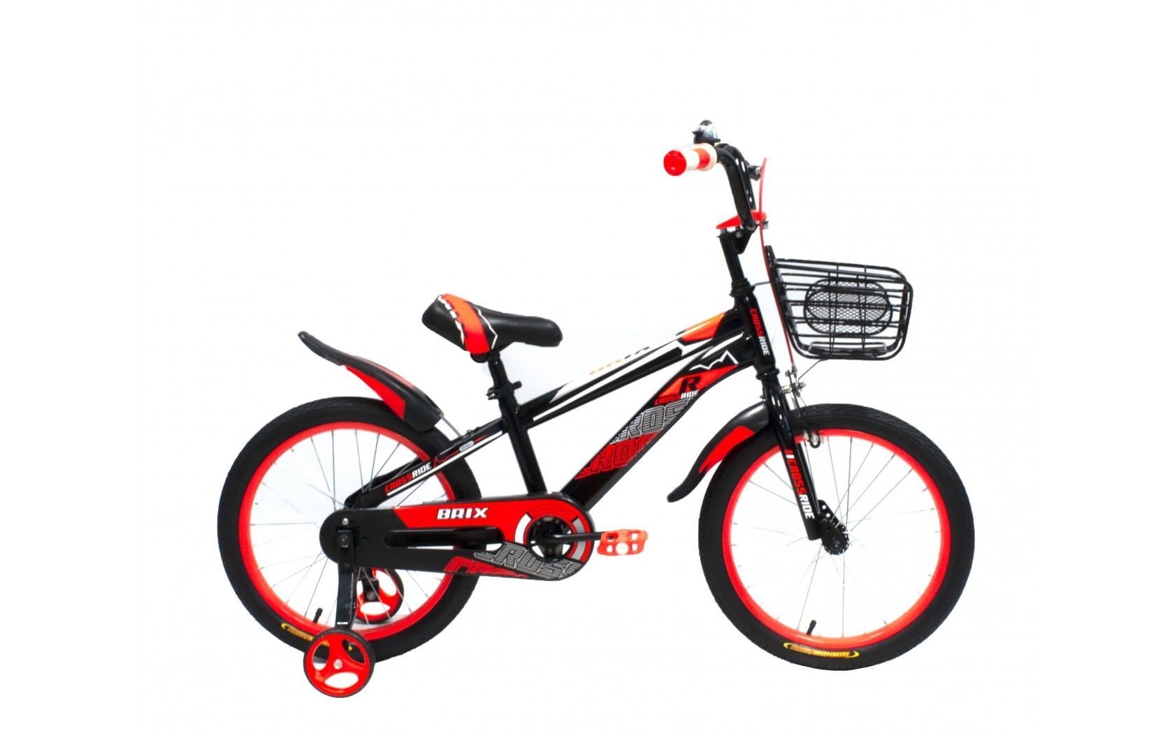 

Детский велосипед Crossride Brix 18" Черно-Красный