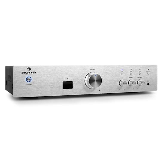 

Усилитель HiFi Auna AV2-CD508BT Черный с серебристым (10008978)
