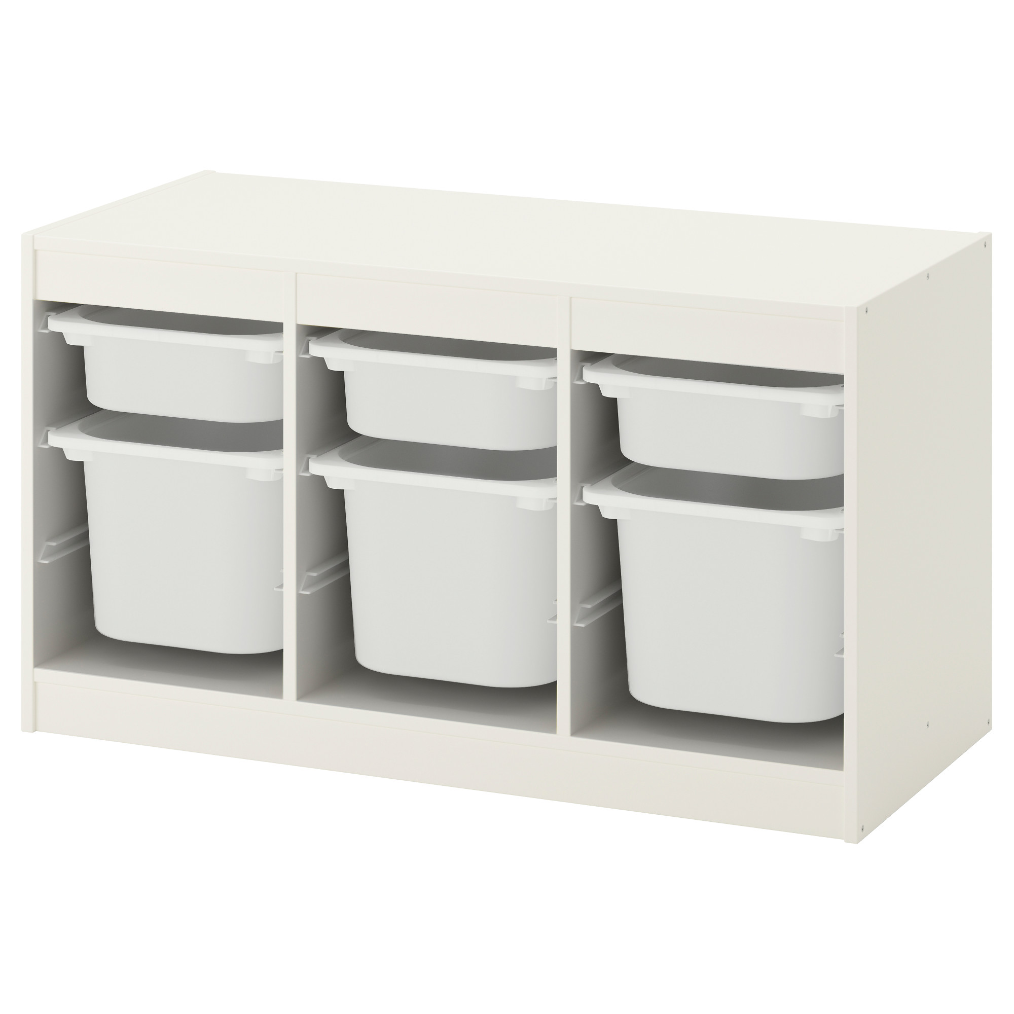 

Комбинация для хранения+контейнеры IKEA ТРУФАСТ белый 692.284.73