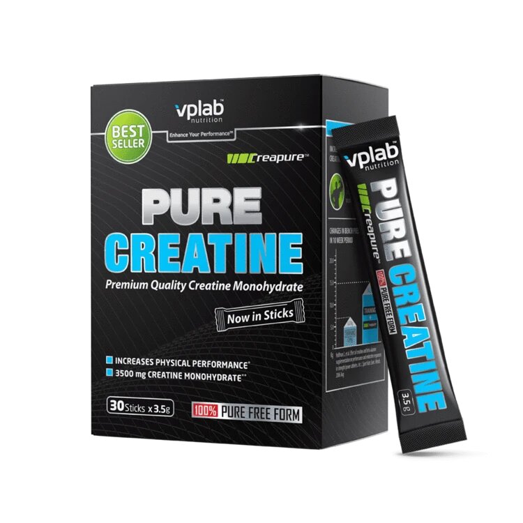 

Креатин VPLab Pure Creatine 30 пакетов (4384303122)