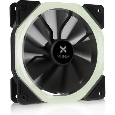 

Кулер для корпуса Vinga LED fan-01 white