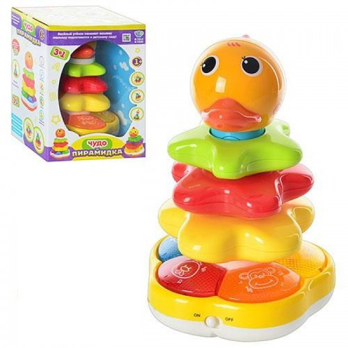 

Музыкальная пирамидка Уточка Joy Toy 7040