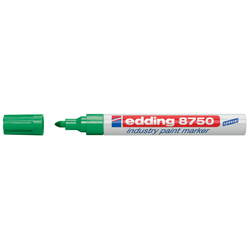 

Маркер лаковый промышленный Edding Industry Paint 2-4мм Зеленый (e-8750/04)