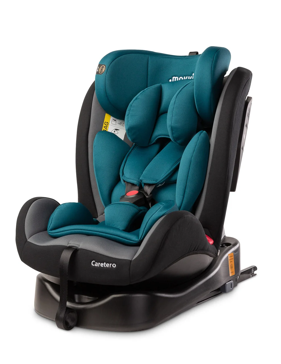 

Автокресло Caretero Mokki группа 0+/1/2/3 (0-36 кг) с системой Isofix и боковой защитой + ремень TopTether Бирюзовый/Черный