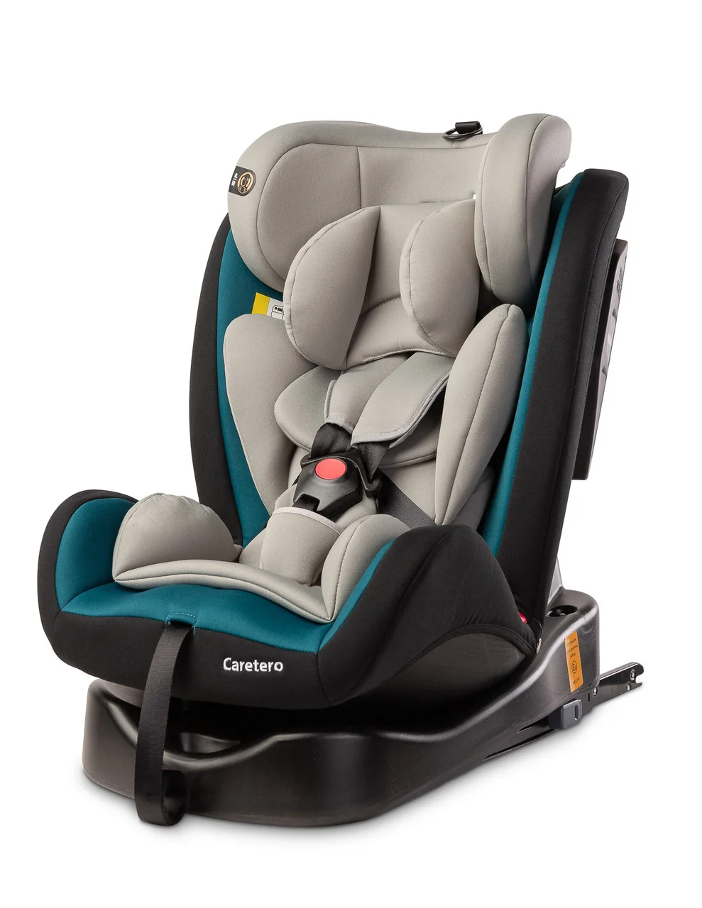 

Автокресло Caretero Mokki группа 0+/1/2/3 (0-36 кг) с системой Isofix и боковой защитой + ремень TopTether Серый/Бирюзовый