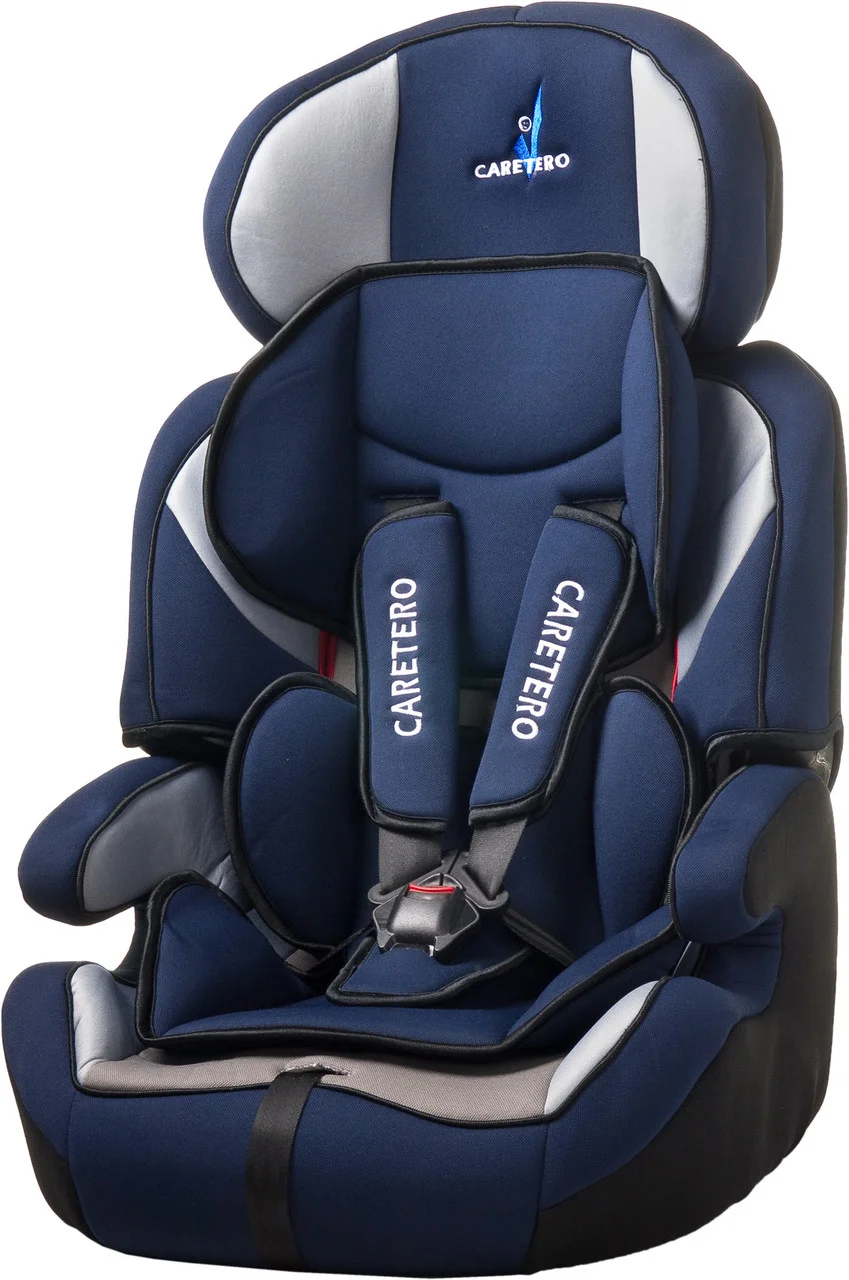 

Автокресло бустер Caretero Falcon группа 1-2-3 (9-36 кг) с подлокотниками + боковая защита Синий