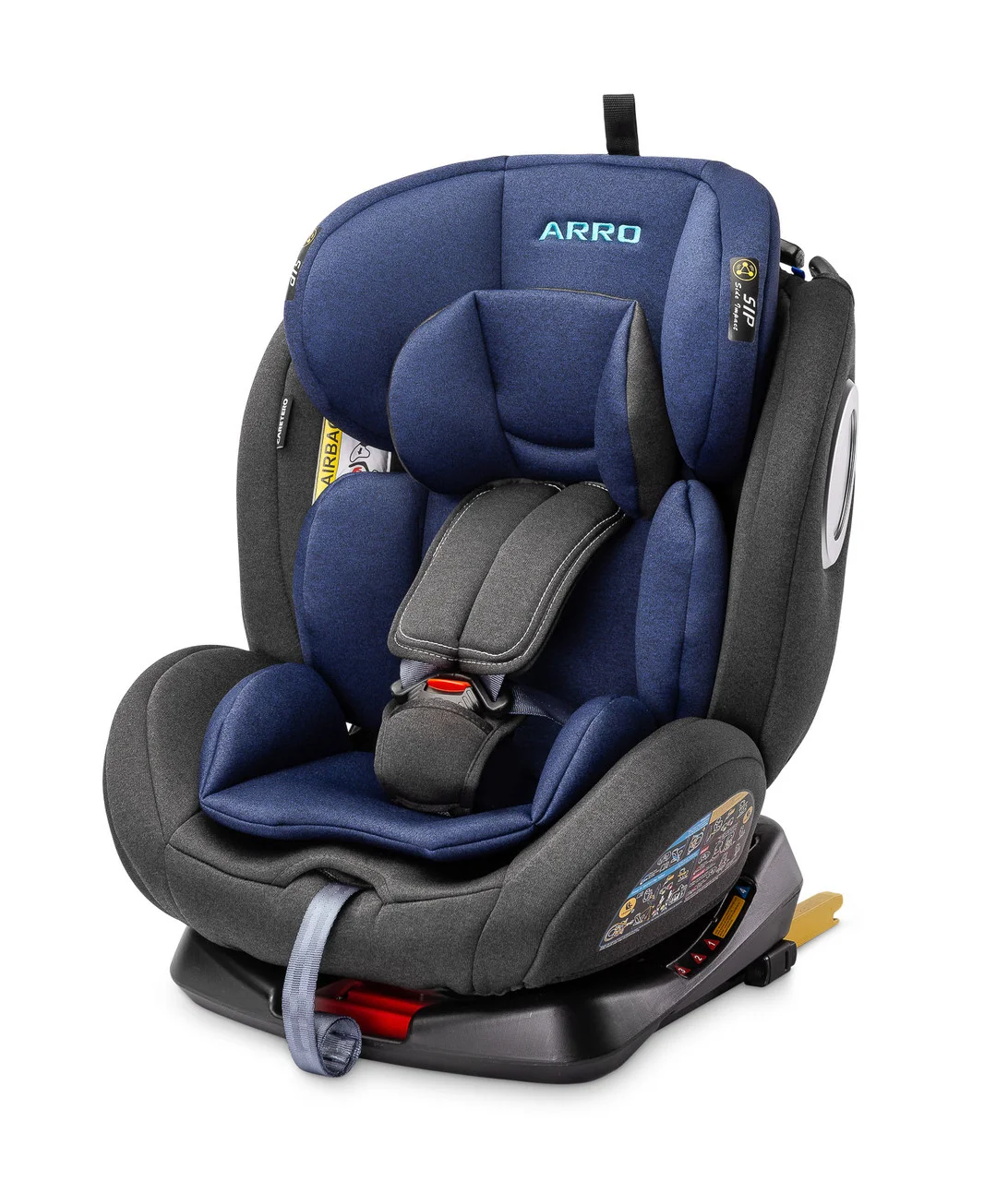 

Автокресло Caretero Arro группа 0+/1/2/3 (0-36 кг) с системой Isofix + ремень TopTether + боковая защита Синий