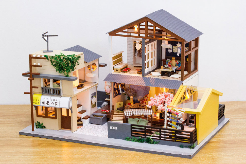 

Румбокс 3D конструктор DIY Cute Room PC902 Китайский домик