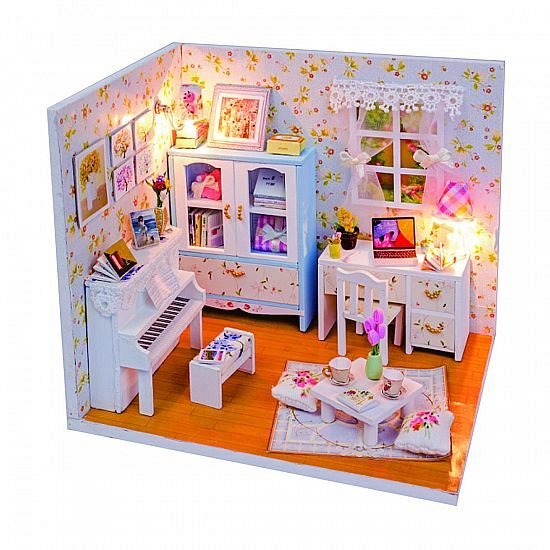 

Румбокс 3D конструктор DIY Cute Room M011 Hemiolas Room