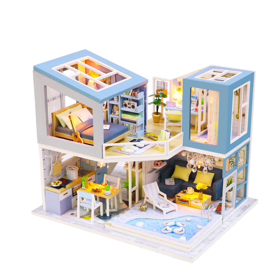 

Румбокс 3D конструктор DIY Cute Room M910 DollHouse от CuteBee Bllue