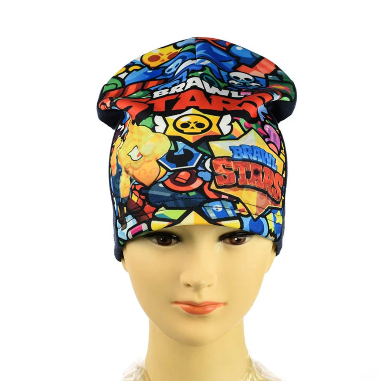 

Шапка Brawl Stars (Бравл Старс) Узоры  Разноцветная, Шапка Brawl Stars (Бравл Старс) Узоры One Size Разноцветная