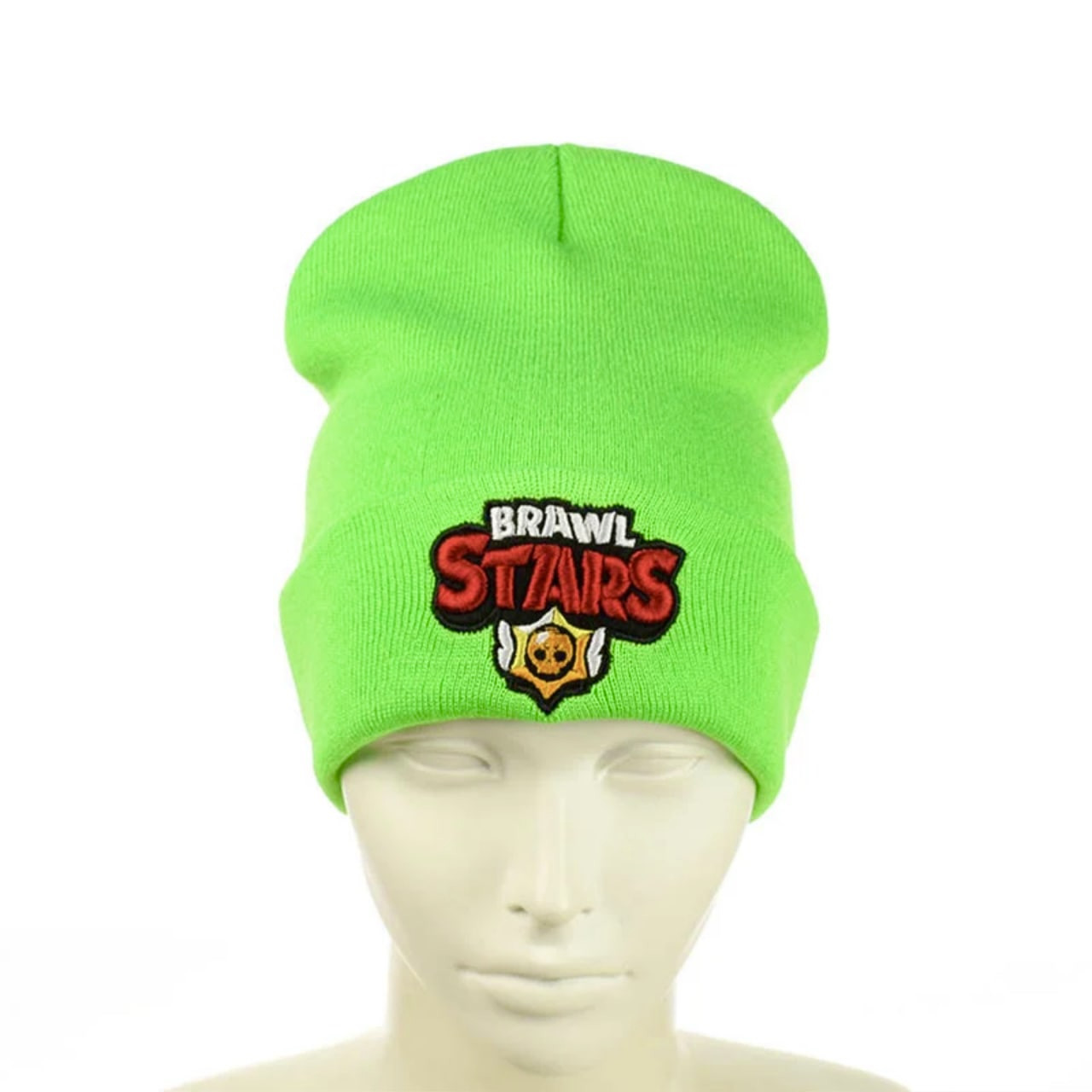 

Шапка Brawl Stars (Бравл Старс)  Салатовая, Шапка Brawl Stars (Бравл Старс) One Size Салатовая