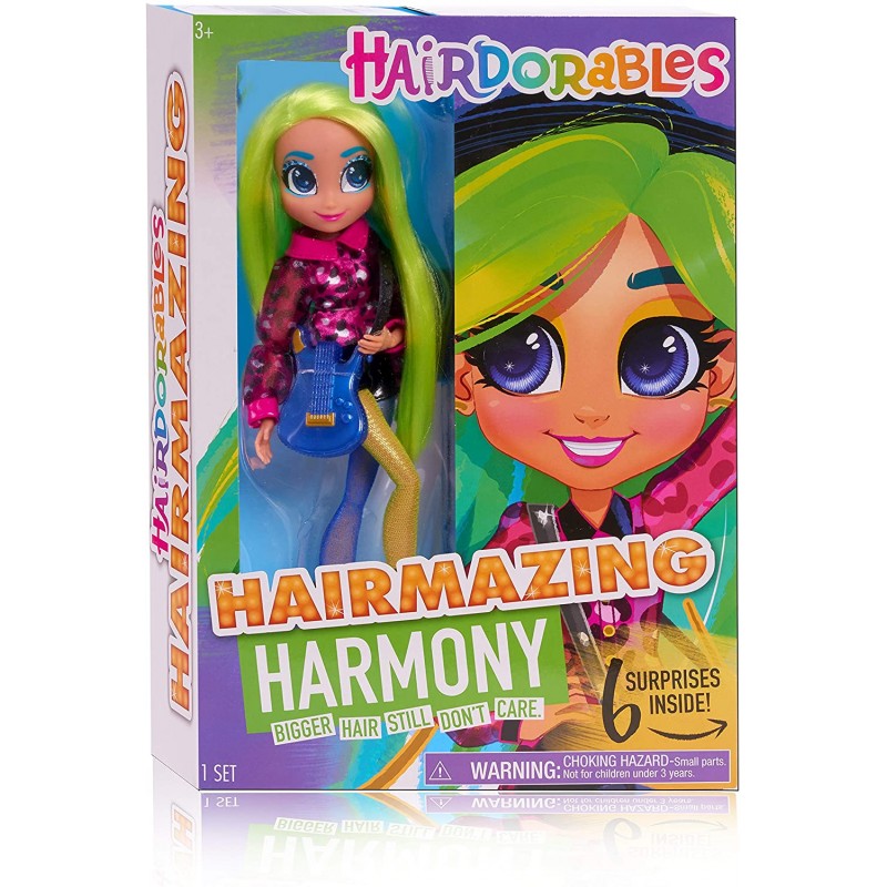 

Кукла Hairdorables Hairmazing Harmony (Just Play, США) Хэрдораблс Гармония 1 серия (23824)