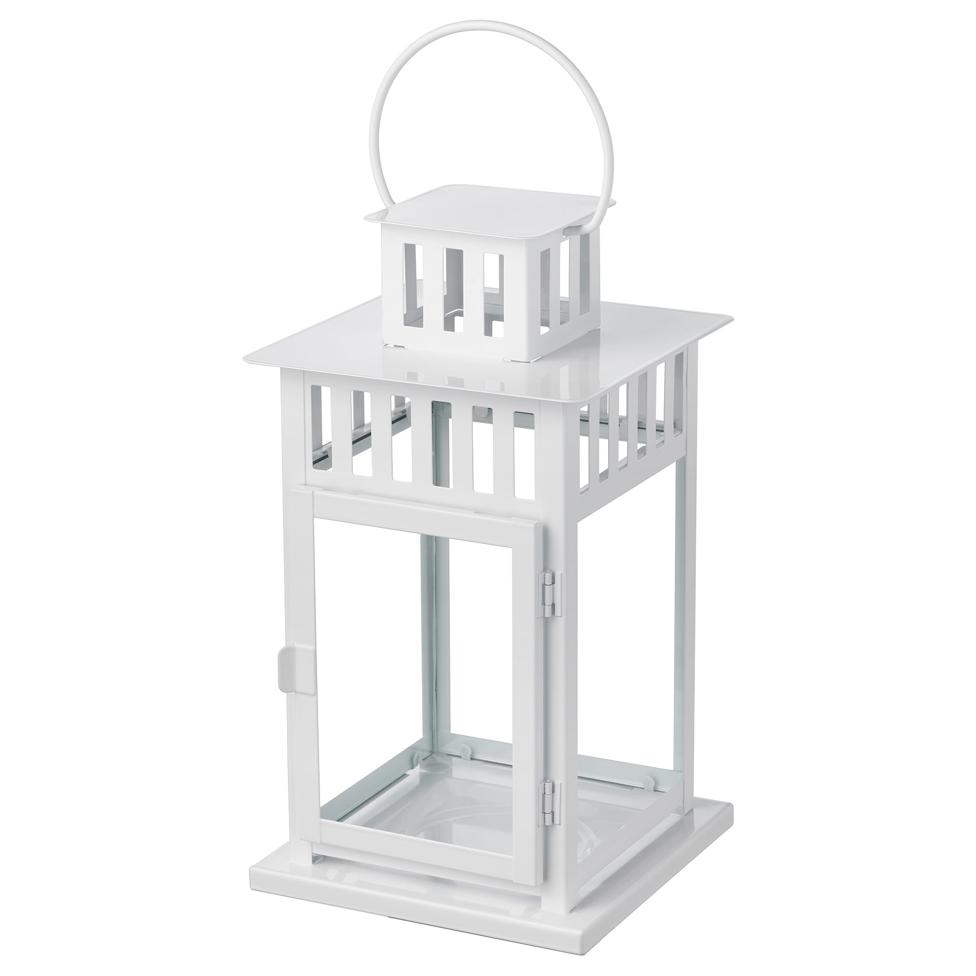 

Фонарь IKEA BORRBY 28 см для дома и улицы белый 302.701.42