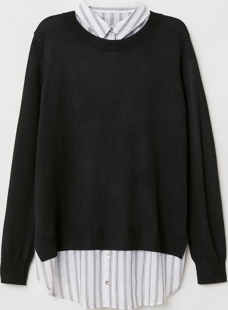 

Джемпер для беременных H&M 0550285-8 S Черный