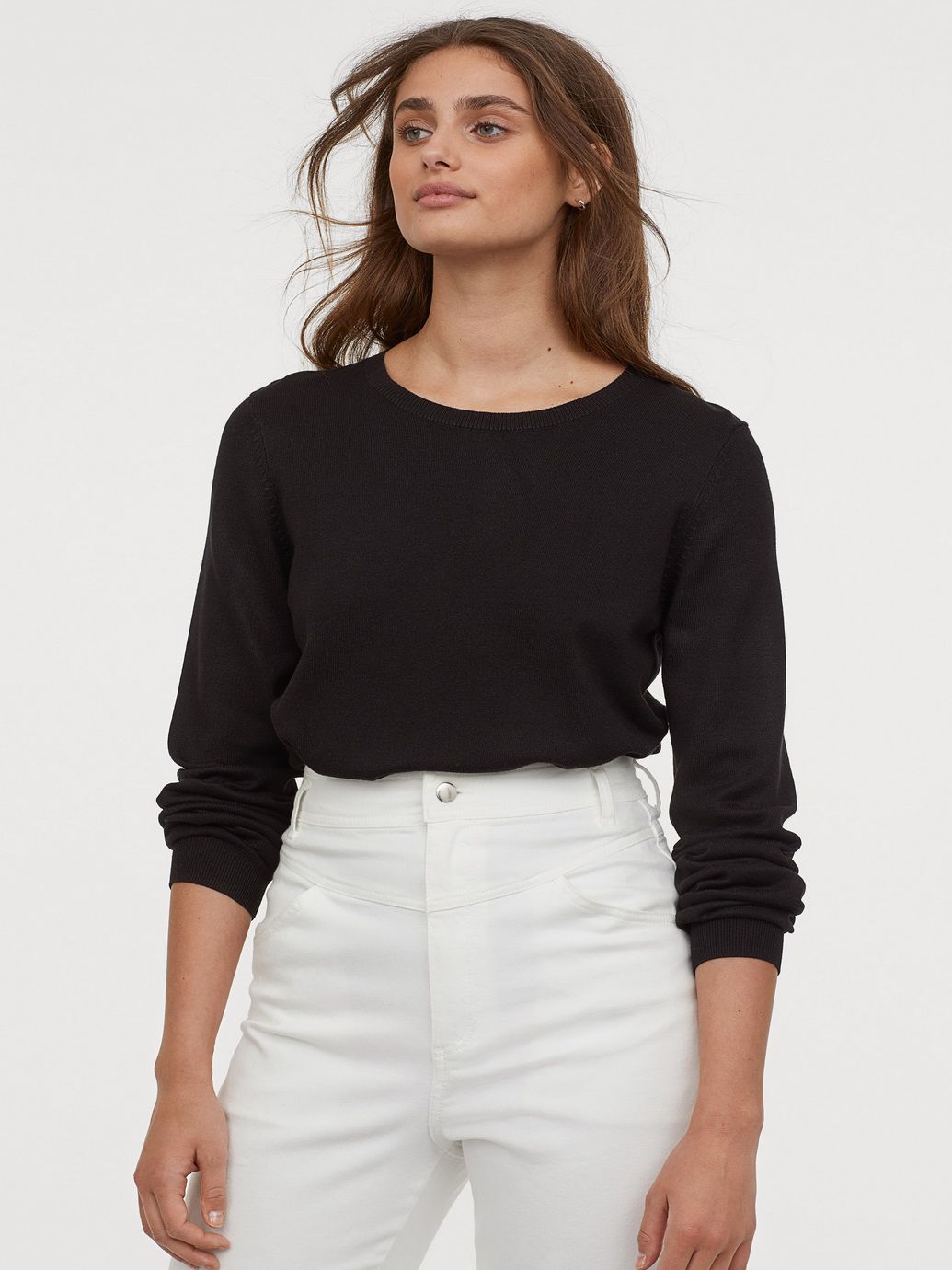 

Джемпер H&M 0591334-0 S Черный