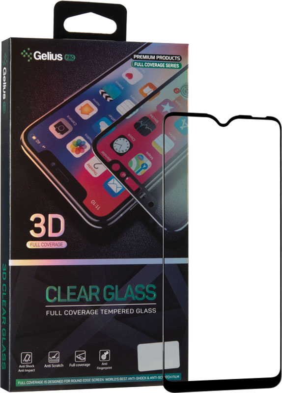 

Защитное стекло Gelius Pro для ZTE Blade A7S Black