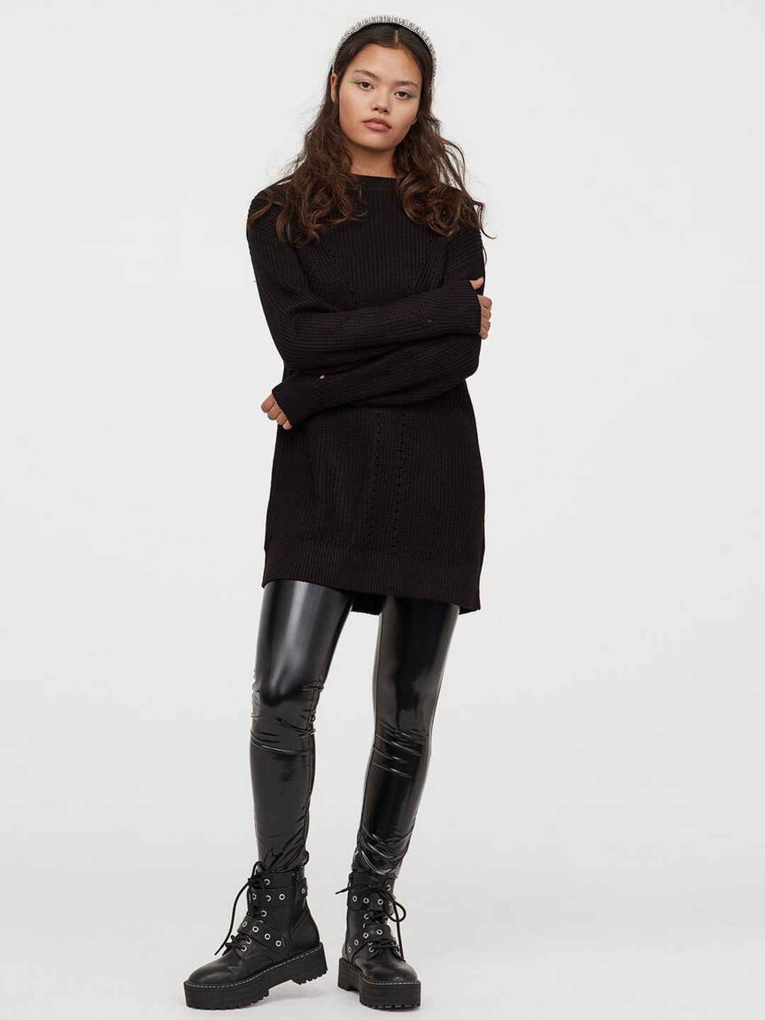 

Туника H&M 0809239-1 M Черная