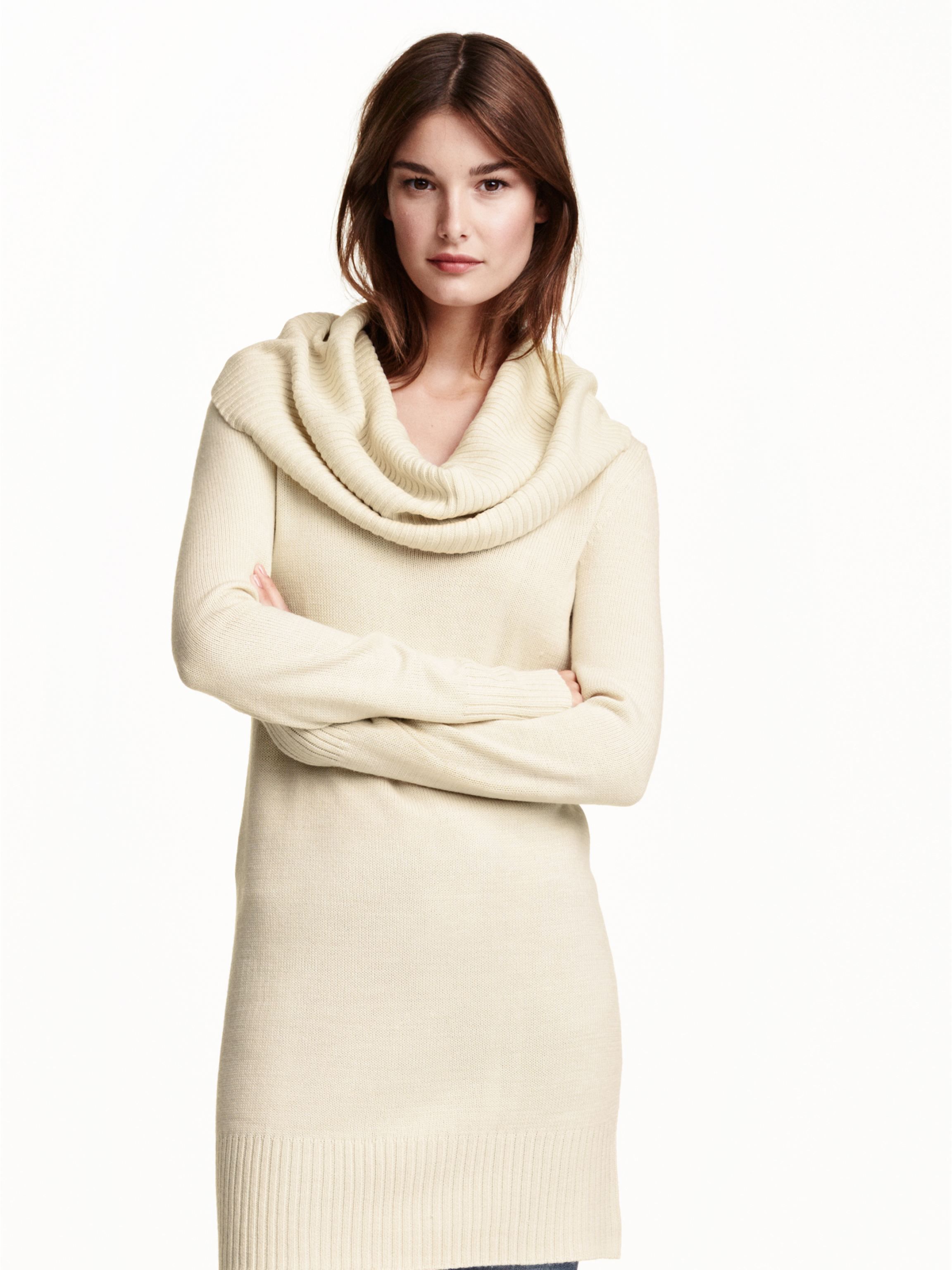 

Туника H&M 0128942-4  Молочная, Туника H&M 0128942-4 XS Молочная