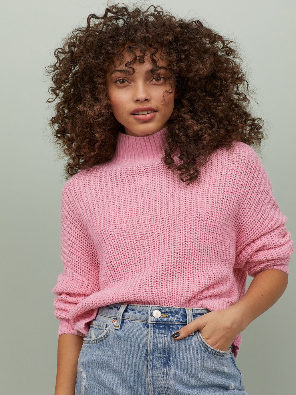 

Свитер H&M 0801865-1 XL Розовый