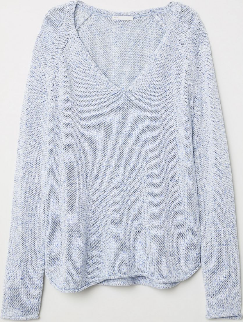 

Пуловер H&M 0532578-7 S Голубой