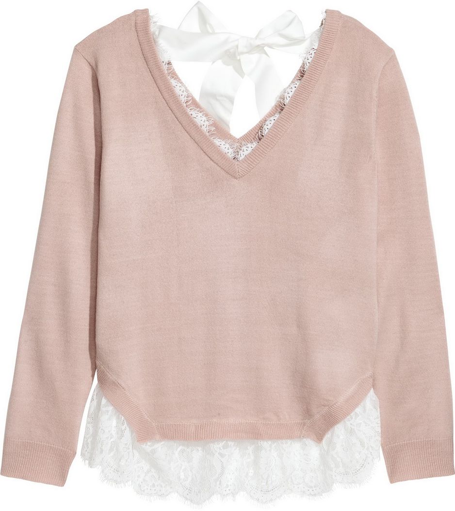 

Пуловер H& 0549974-6  Пудра, Пуловер H&M 0549974-6 M Пудра