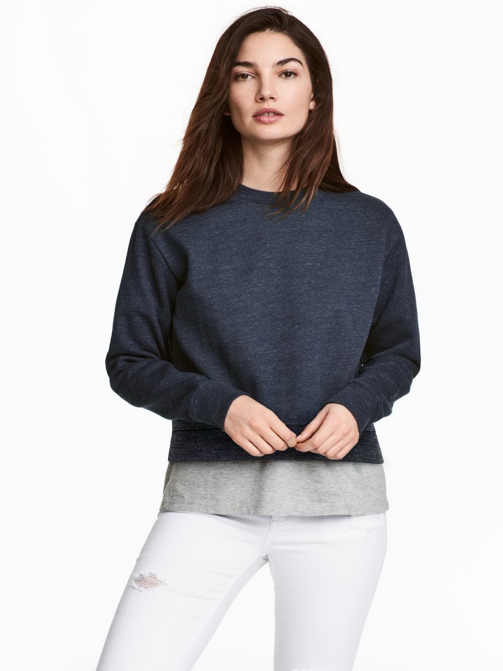 

Свитшот H&M 0466250-5 XS Синий