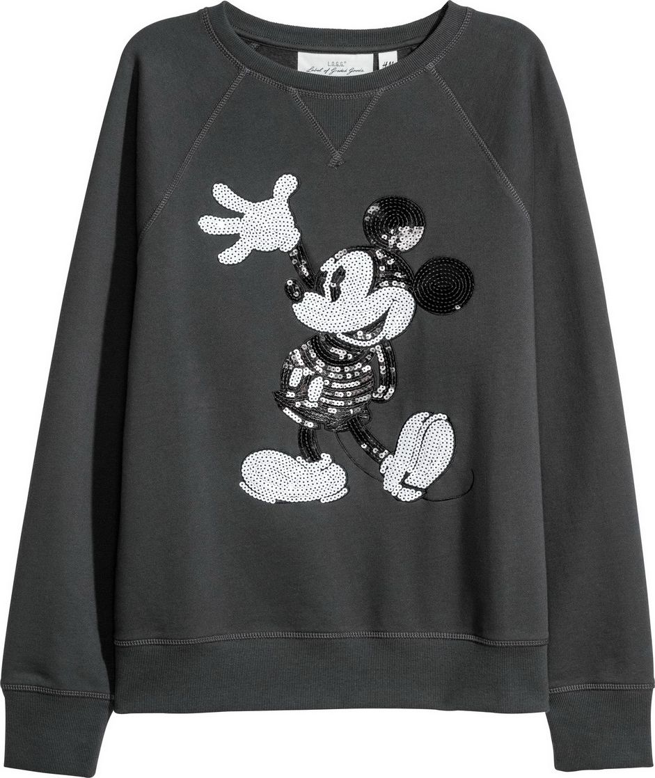 

Свитшот H&M 0560418-6 S Темно-серый