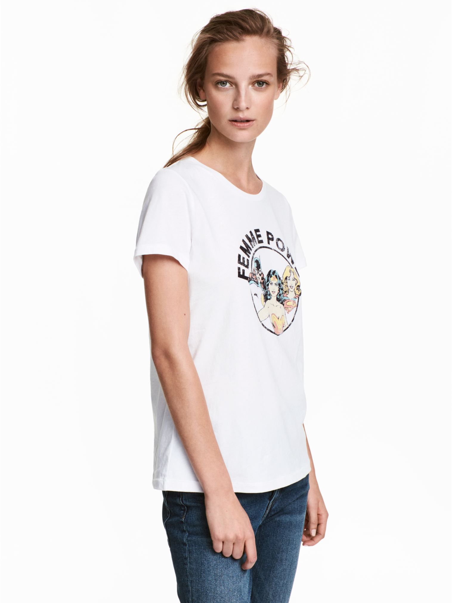 

Футболка H&M 0548852-6 XL Белая