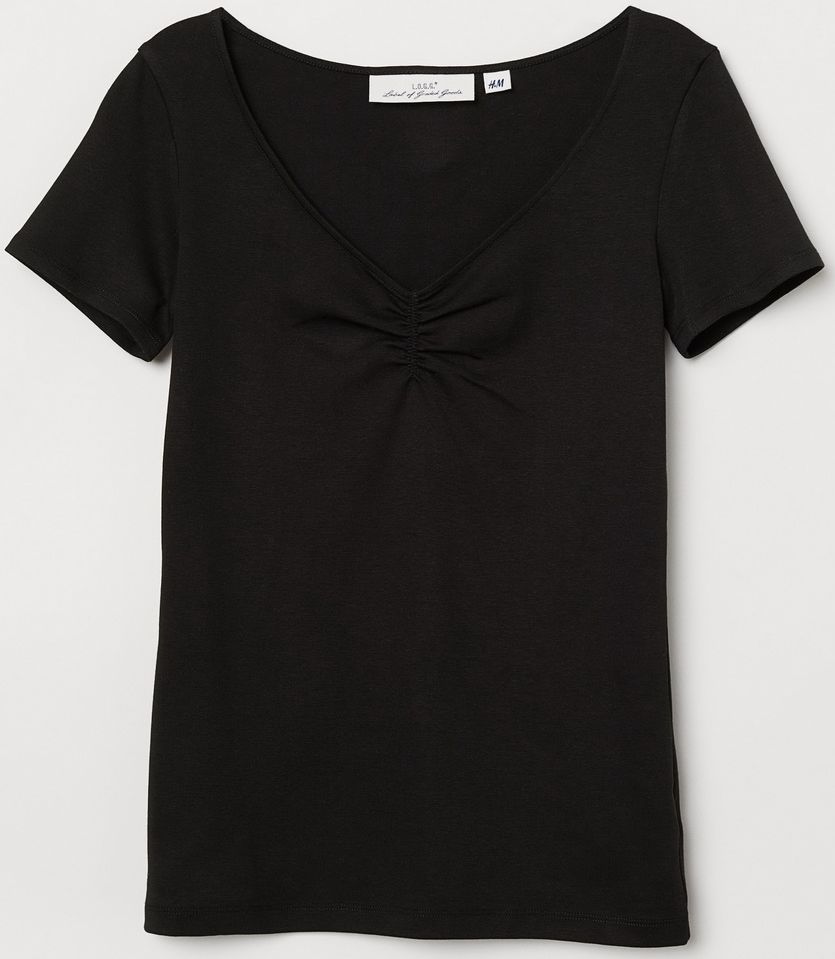 

Футболка H&M 0648630-8 L Черная