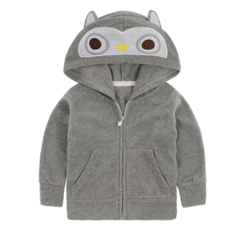 

Кофта детская флисовая Филин Berni Kids (110) Серый