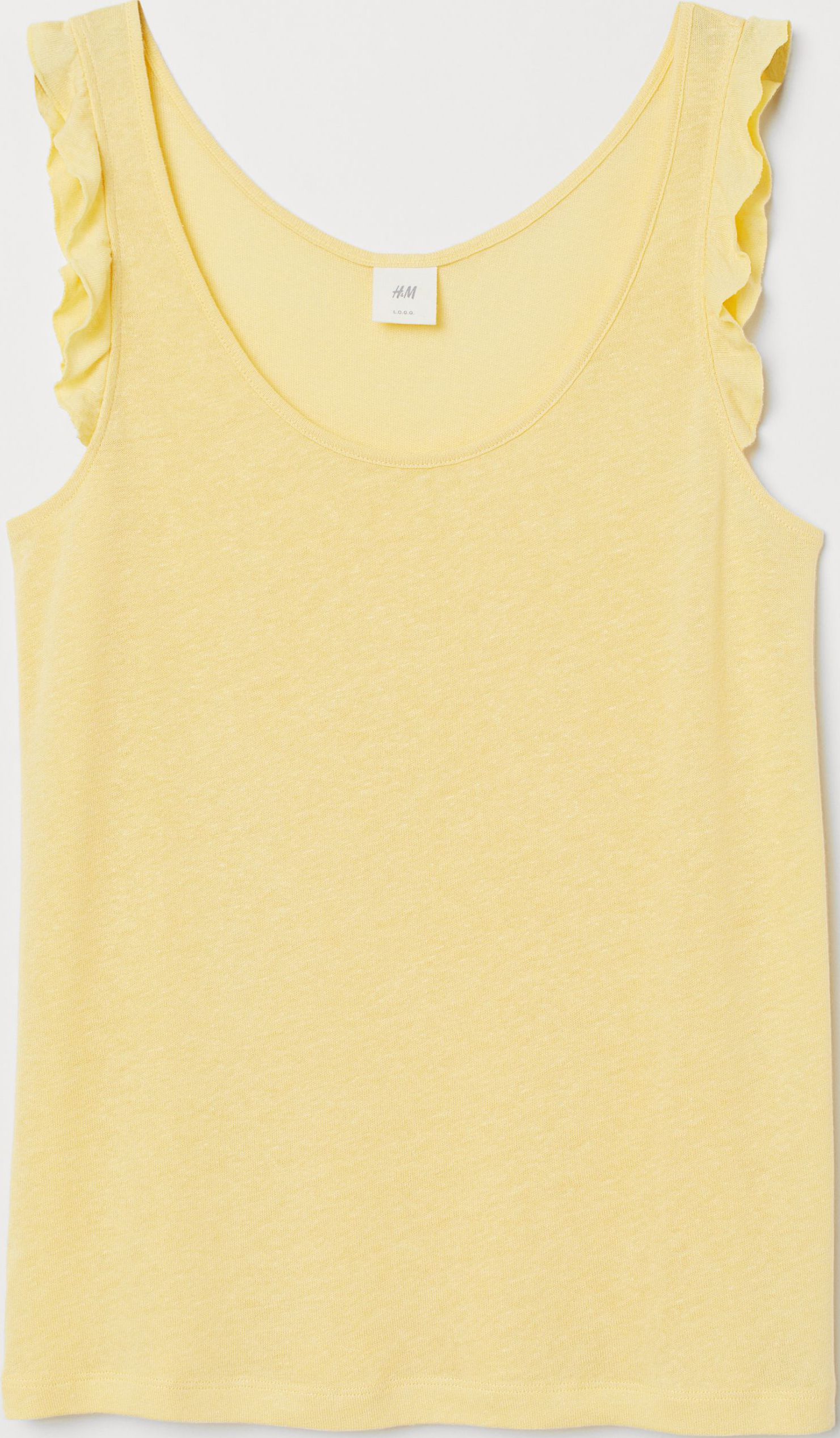 

Майка H&M 0760551-9 S Желтая