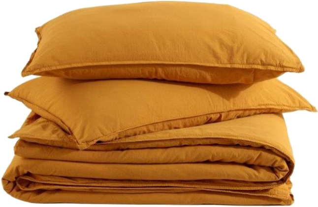 

Комплект постельного белья SoundSleep Stonewash Adriatic Горчица 160х220х2