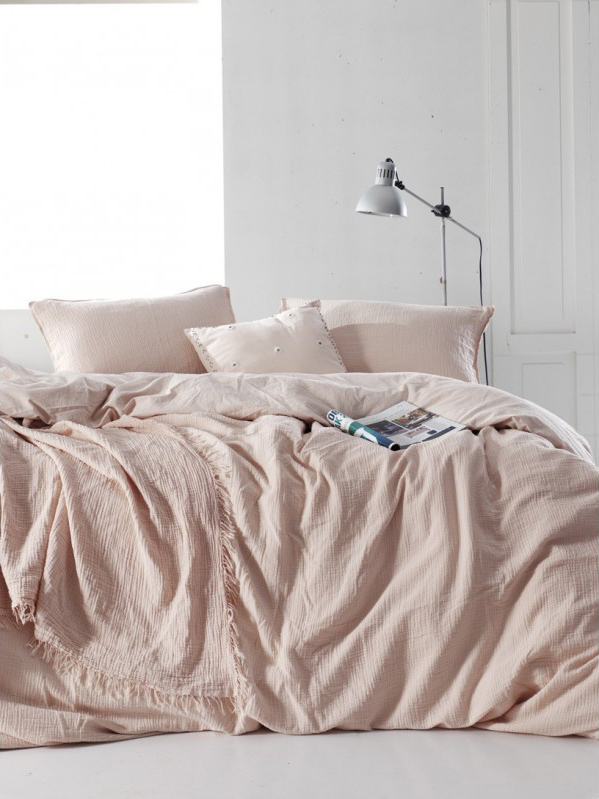 

Комплект постельного белья SoundSleep Muslin Pastel Pink 160х220