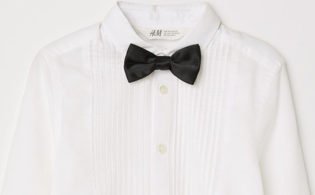 

Бабочка H&M 2701-5920392 One Size Черная