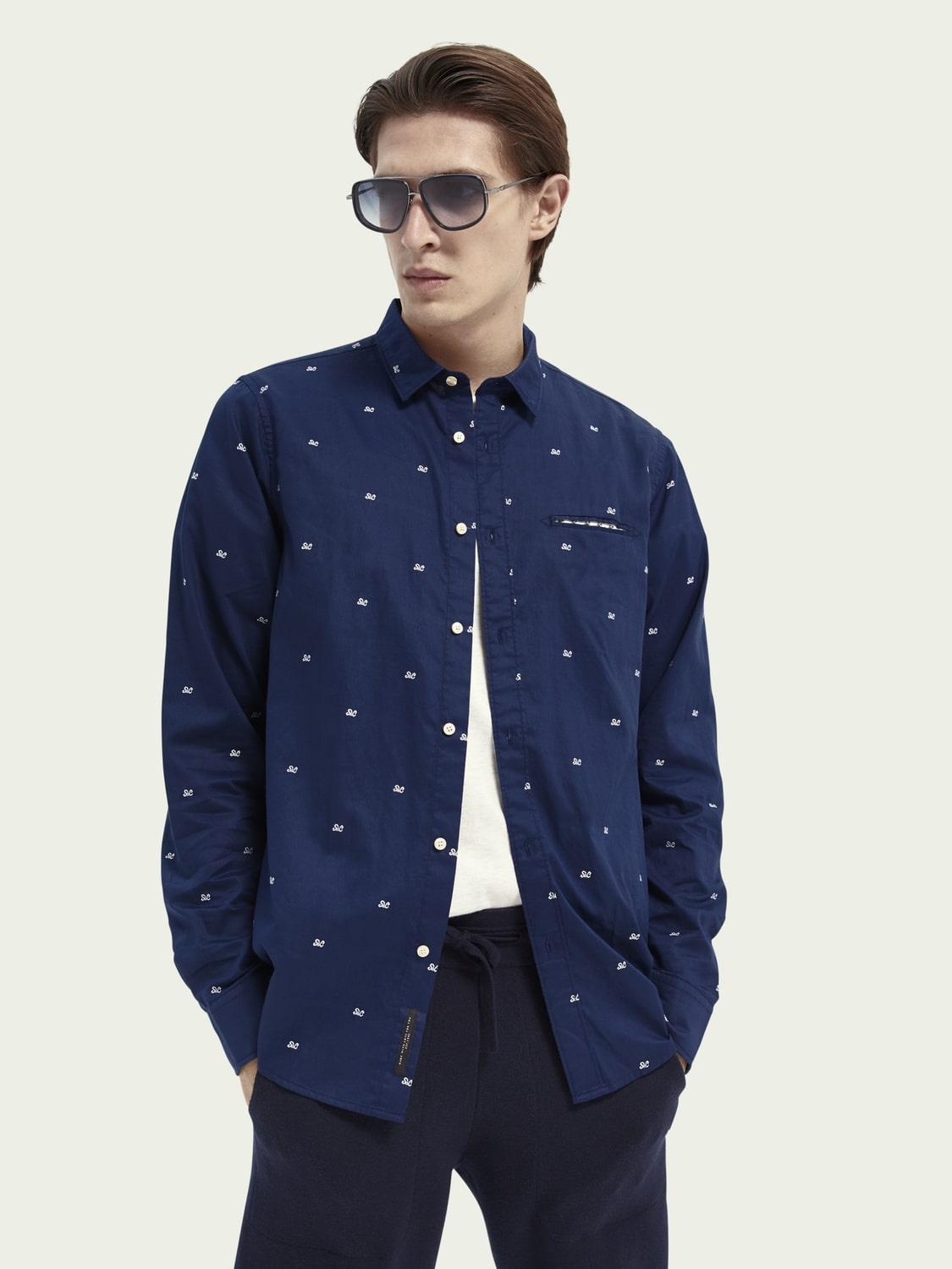 

Рубашка Scotch&Soda 160789-0218 XL