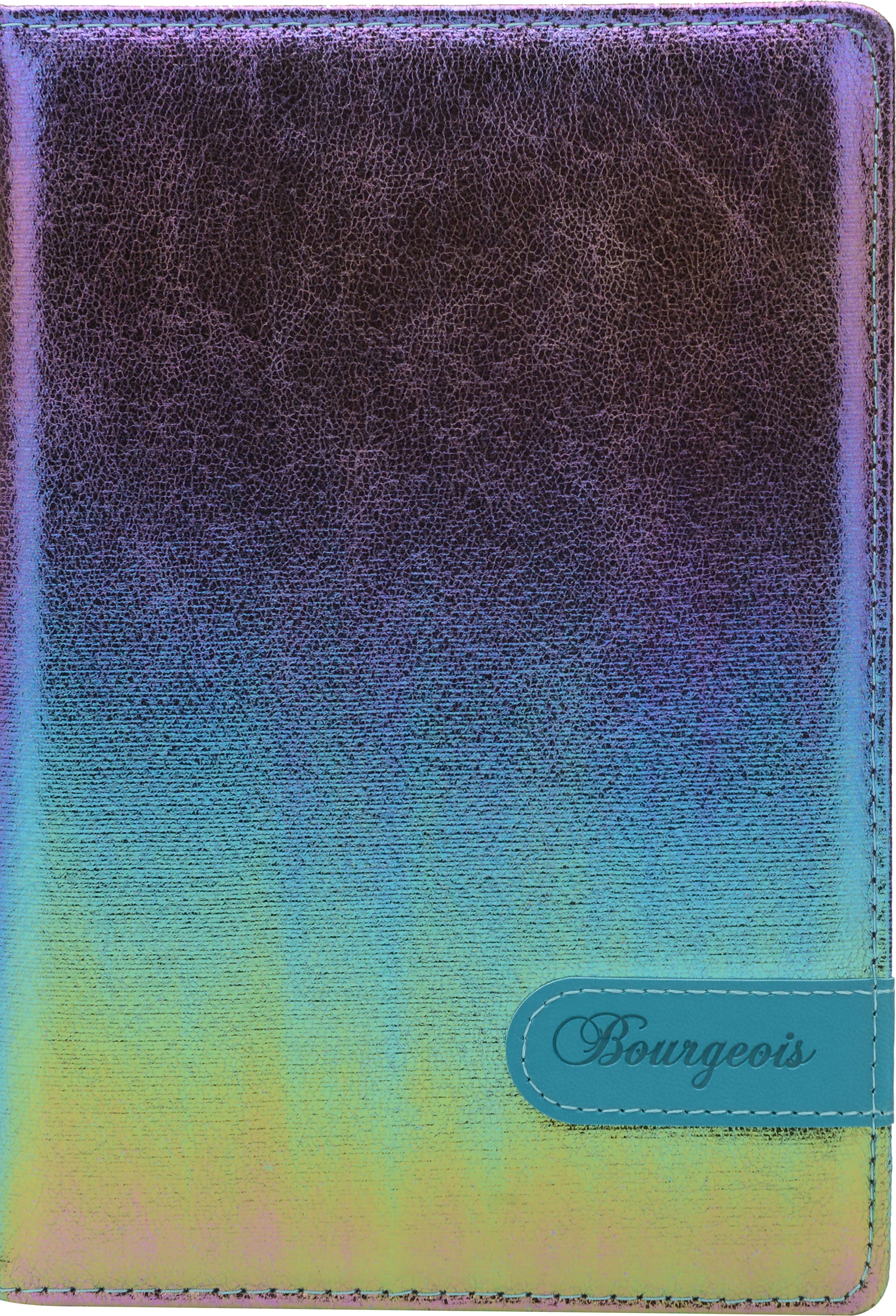 

Блокнот Bourgeois N8954 70 г/м² твердая обложка А5 80 листов в линию Серый (6923749722474)