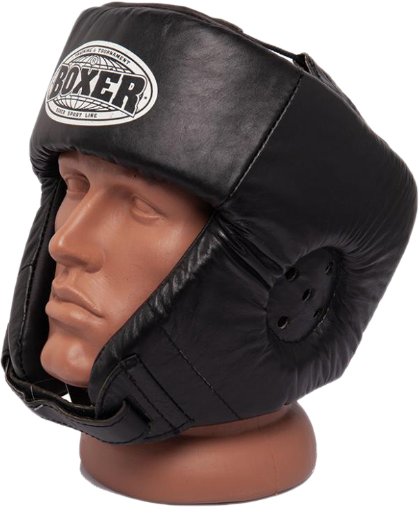 

Боксерский шлем Boxer L 0.6 мм кожвинил Синий (2028-01B)