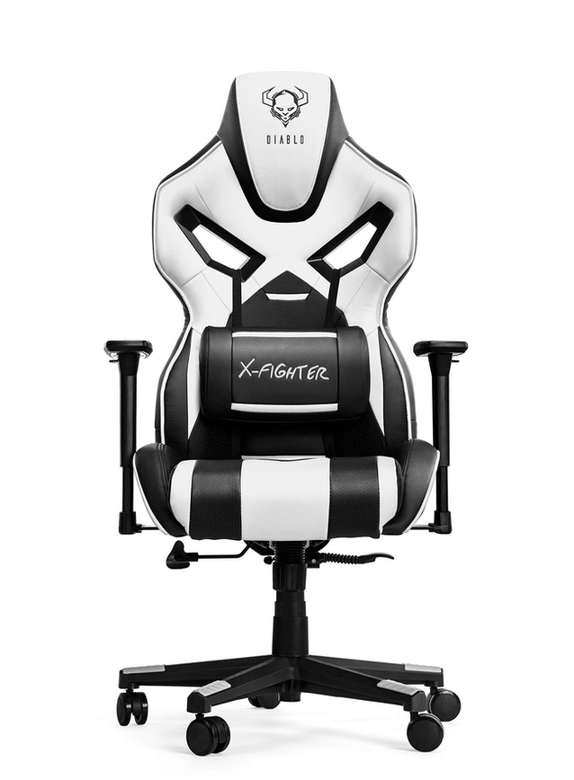 

Геймерское кресло Diablo X-Fighter Black/White