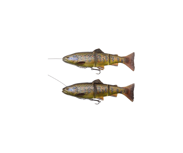 

Воблер Savage Gear 4D Line Thru Trout 20cm 98g MS 03-Dark Brown Trout (арт.123418540459)