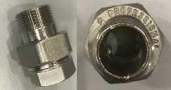

Сгон американка прямая PROFESSIONAL 1 1/2" НИКЕЛЬ QP160 (000005131)