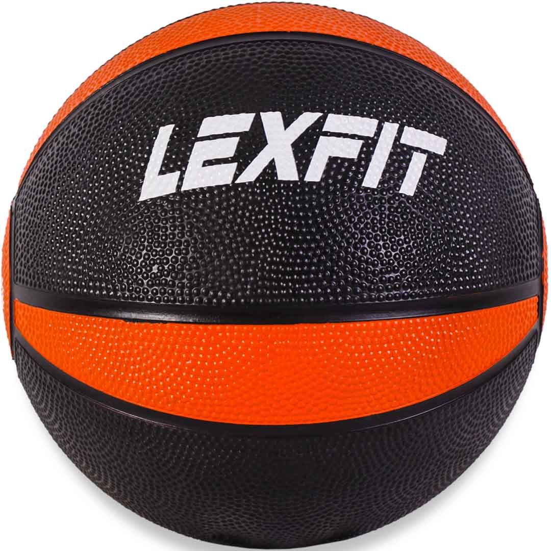 

Медбол LEXFIT 2 кг Черный-красный