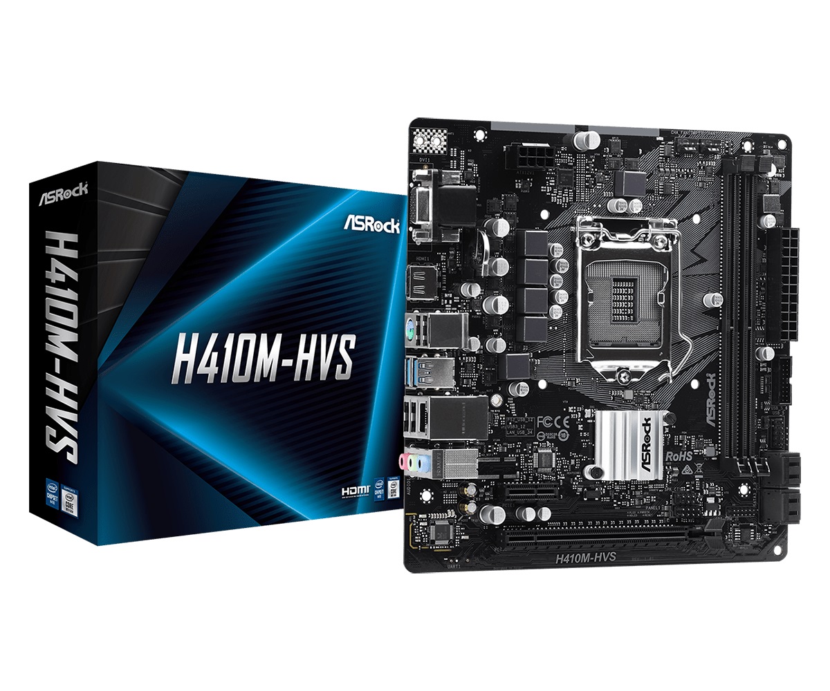 

Материнская плата ASRock H410M-HVS Socket 1200