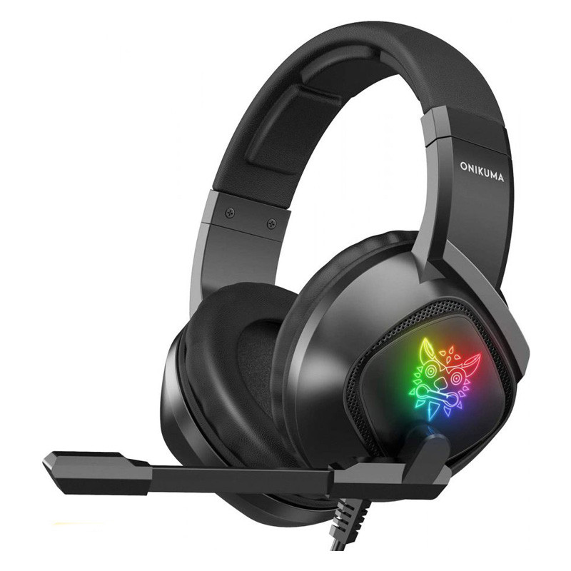 

Наушники игровые ONIKUMA Gaming LED K19, черные