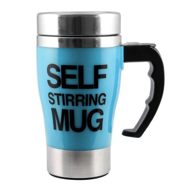 

Кружка мешалка Self Stirring Mug PRO высокая Blue Original